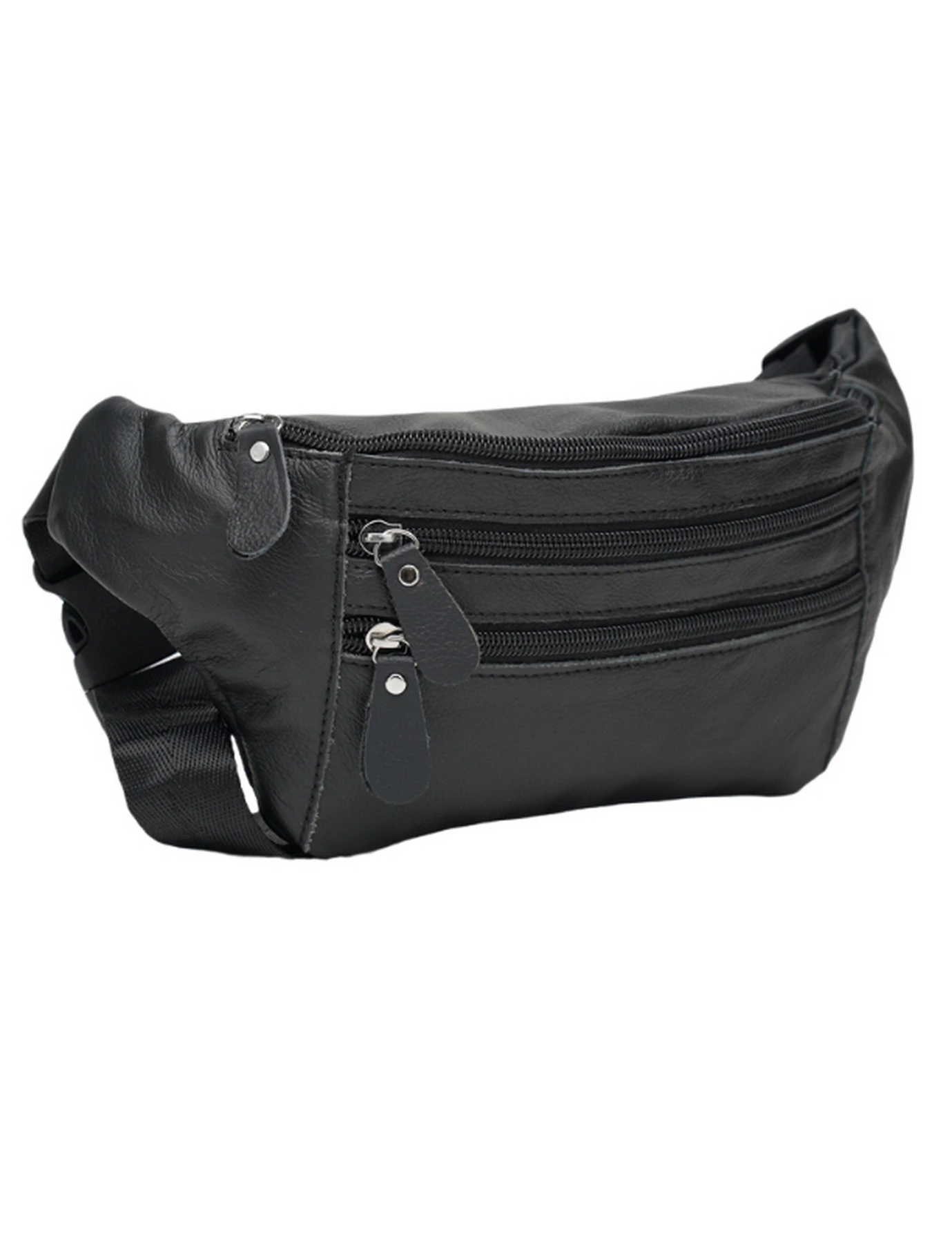 Сумки Borsa Leather модель K102-black Фото