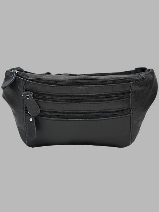 Сумки Borsa Leather модель K102-black Фото