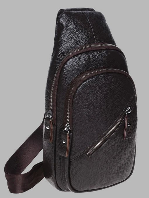 Рюкзаки Borsa Leather модель K16603-brown Фото