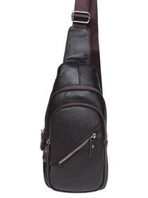 Рюкзаки Borsa Leather модель K16603-brown Фото