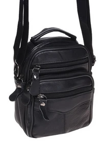 Сумки Borsa Leather модель K101b-black Фото