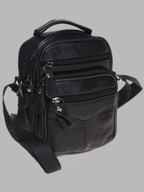 Сумки Borsa Leather модель K101b-black Фото