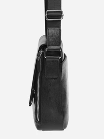 Сумки Borsa Leather модель K18877-black Фото