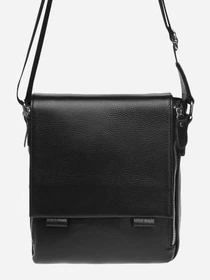 Сумки Borsa Leather модель K18877-black Фото