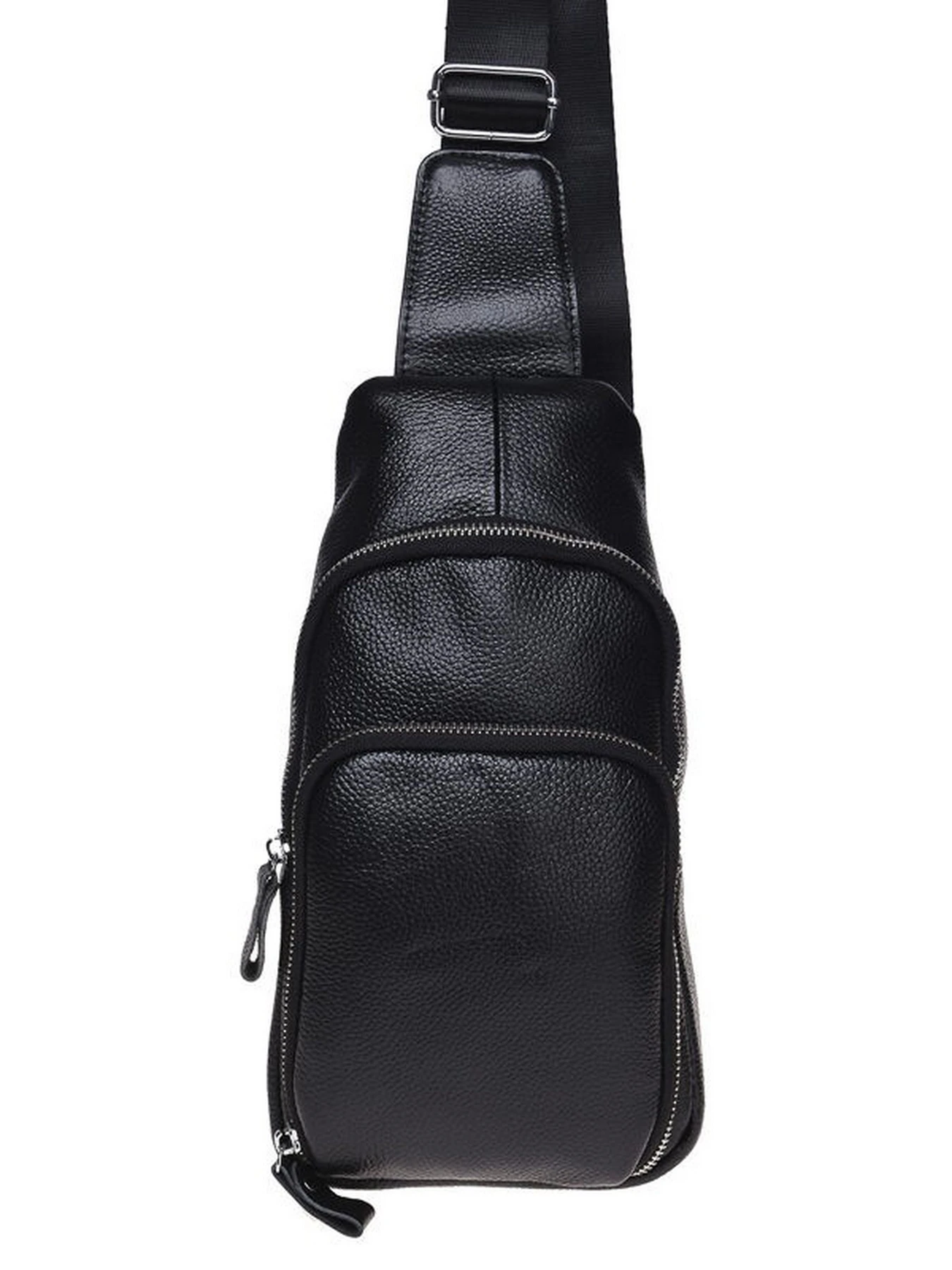 Рюкзаки Borsa Leather модель K15058-black Рюкзаки Borsa Leather модель K15058-black Фото