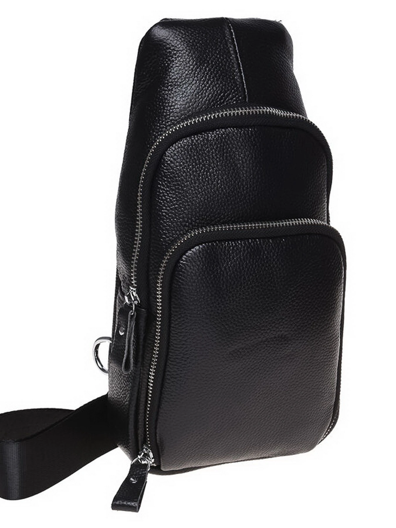 Рюкзаки Borsa Leather модель K15058-black Рюкзаки Borsa Leather модель K15058-black Фото