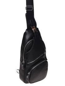 Рюкзаки Borsa Leather модель K15026-black Фото