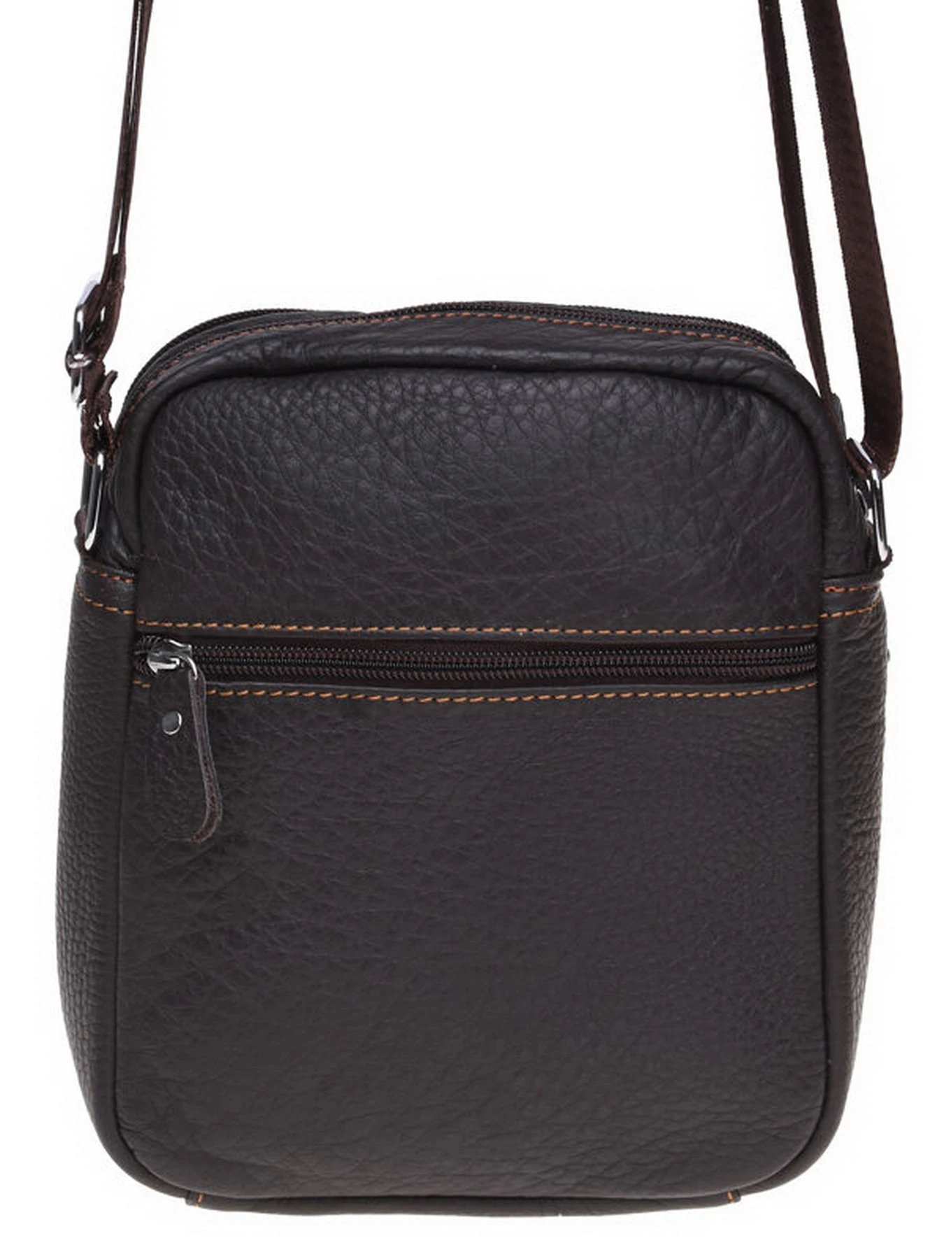 Сумки Borsa Leather модель K11020-brown Фото