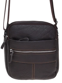 Сумки Borsa Leather модель K11020-brown Фото