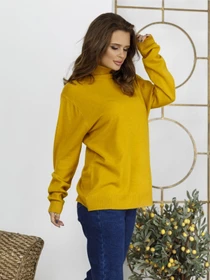 Светри та кардигани ISSA Plus модель WN19-99_горчичный Фото