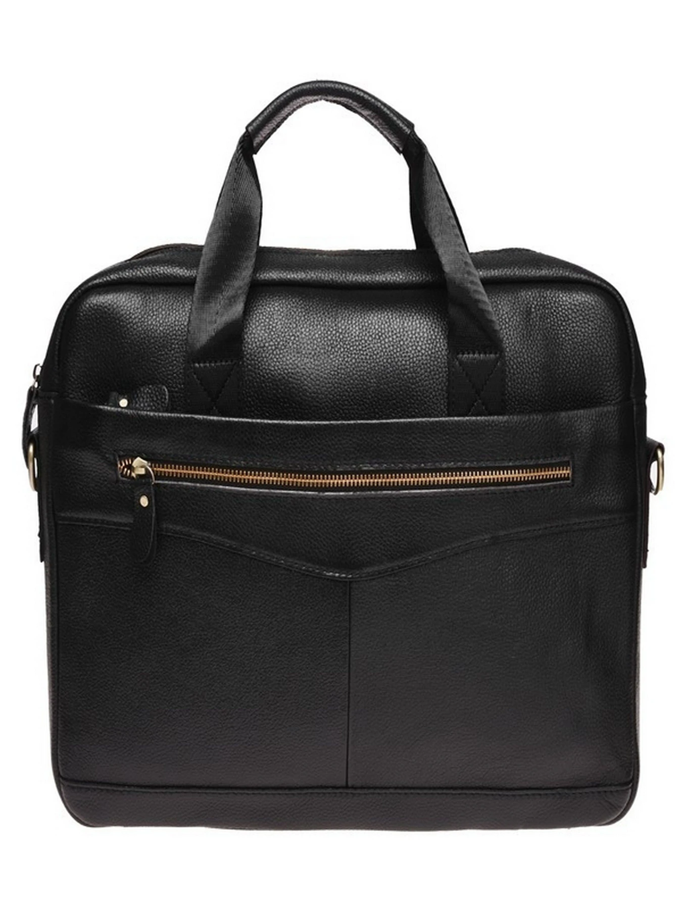 Сумки Borsa Leather модель K11118-black Сумки Borsa Leather модель K11118-black Фото