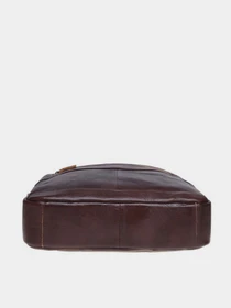 Сумки Borsa Leather модель K11118-brown Фото