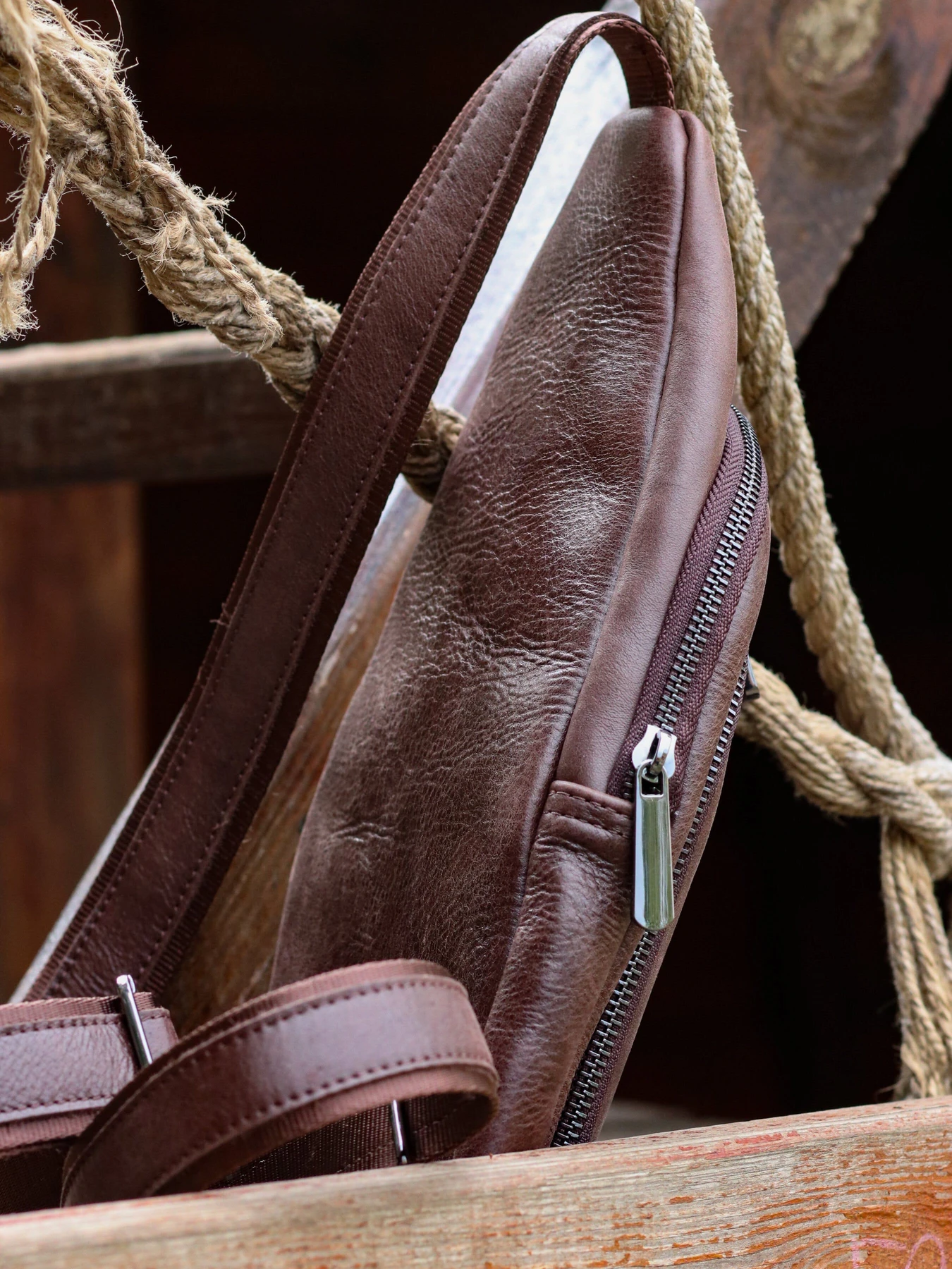 Сумки Legessy модель KR_018-1_Brown_G Фото