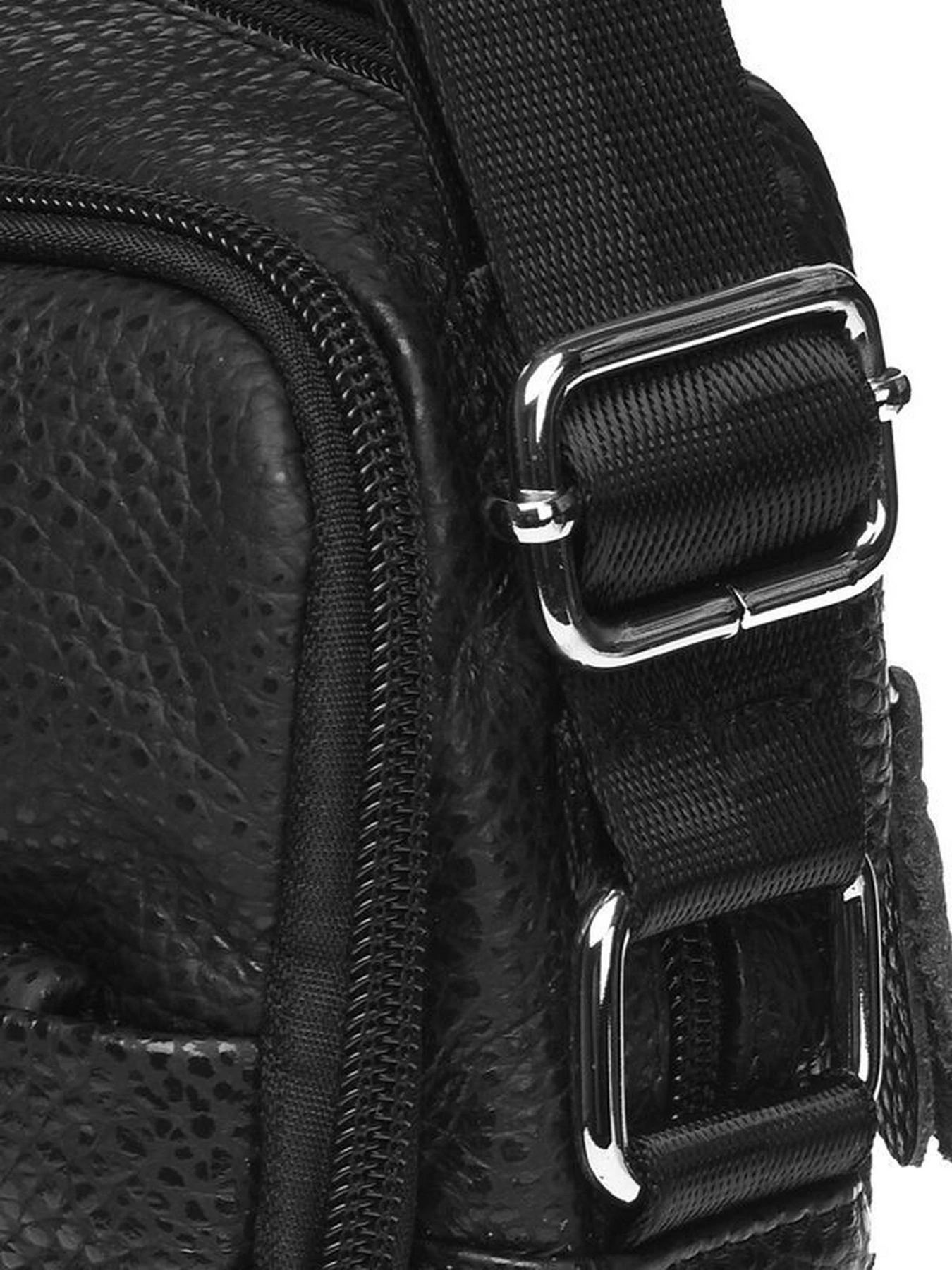 Сумки Borsa Leather модель K11025-black Фото