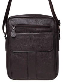 Сумки Borsa Leather модель K18154-brown Фото