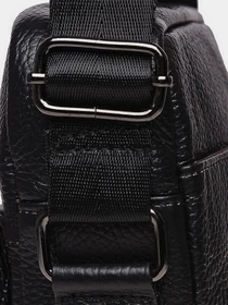 Сумки Borsa Leather модель K18154-black Фото