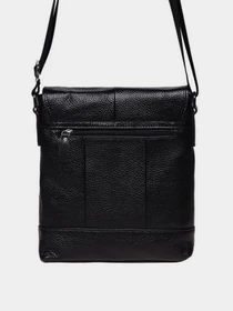 Сумки Borsa Leather модель K13822-black Фото
