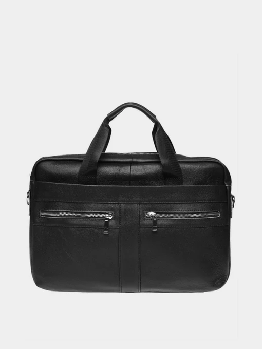 Сумки Borsa Leather модель k11120a-black Фото