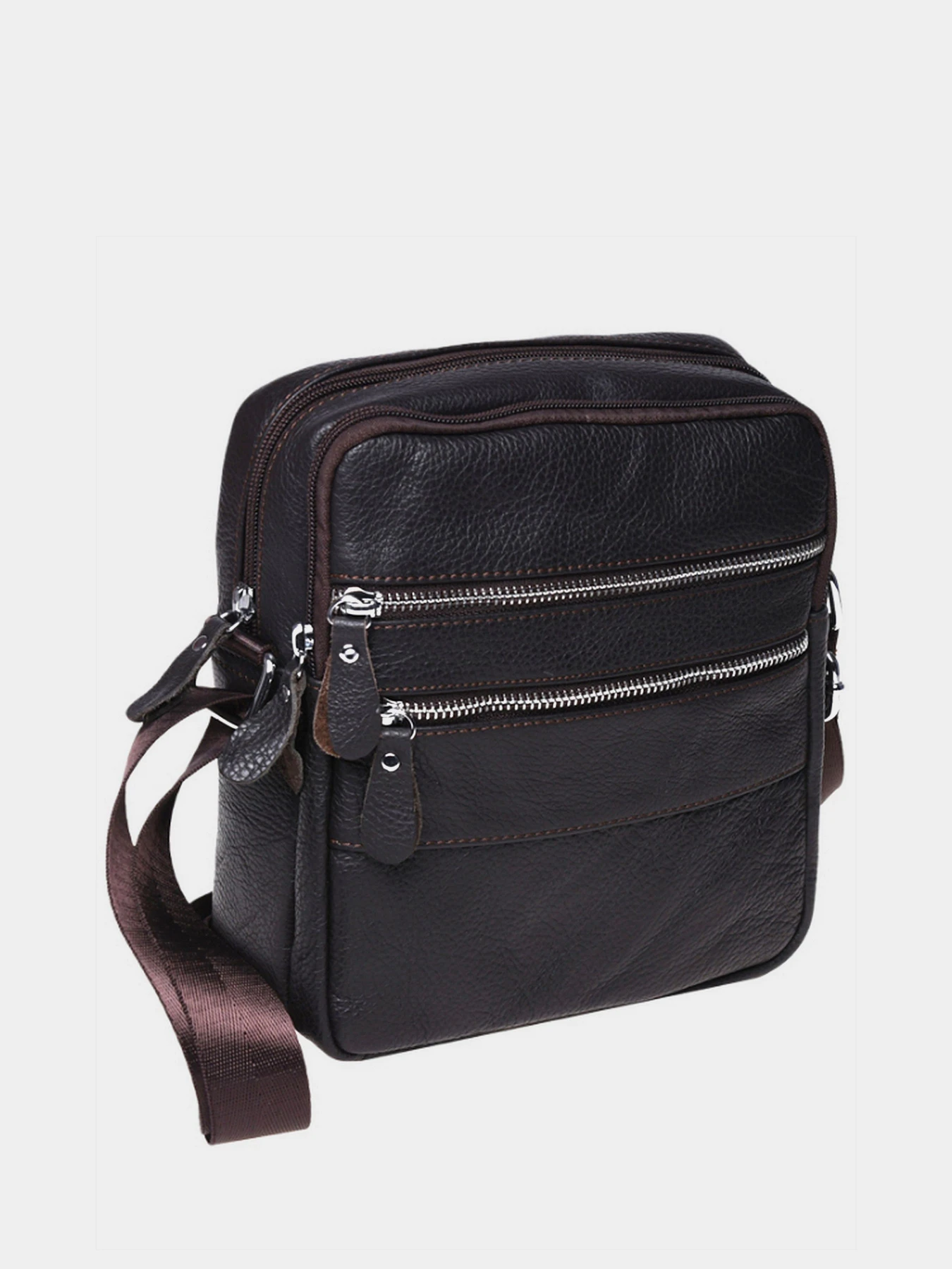 Сумки Borsa Leather модель K13923-brown Фото