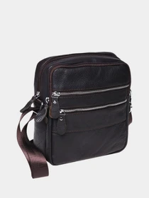 Сумки Borsa Leather модель K13923-brown Фото
