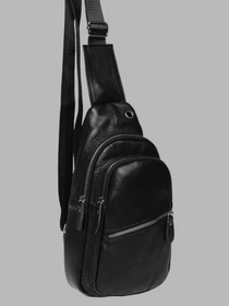Рюкзаки Borsa Leather модель K1330-black Фото