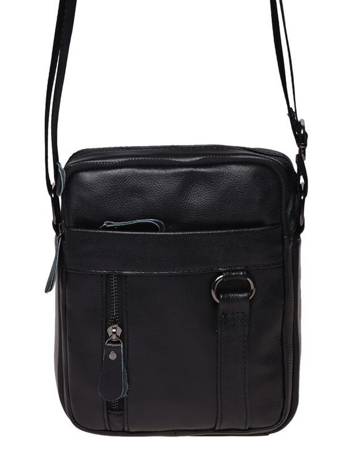Сумки Borsa Leather модель K11169a-black Фото