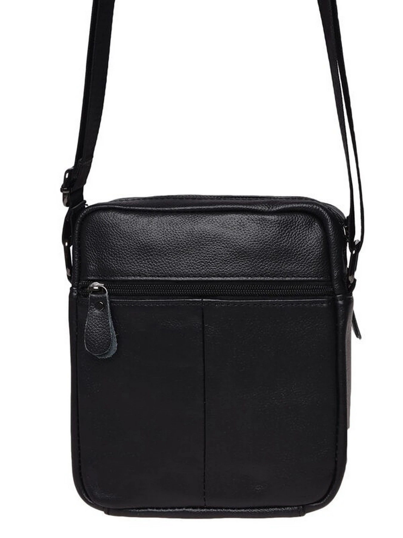 Сумки Borsa Leather модель K11169a-black Фото