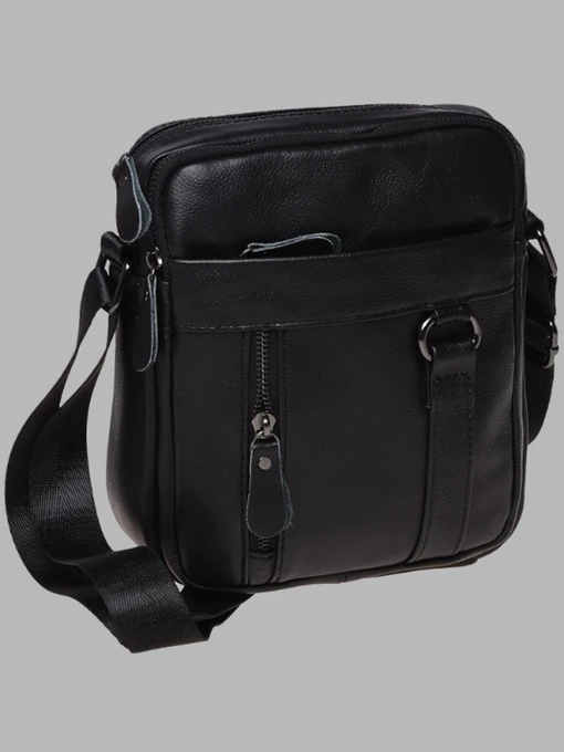 Сумки Borsa Leather модель K11169a-black Фото