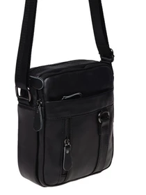 Сумки Borsa Leather модель K11169a-black Фото