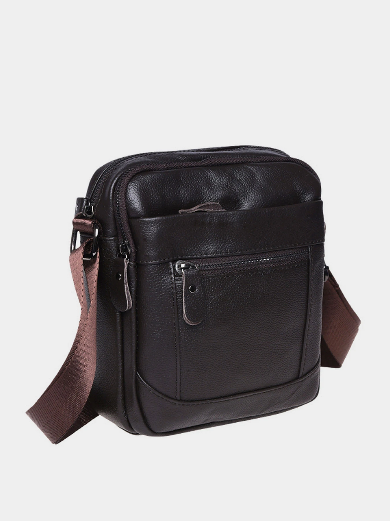 Сумки Borsa Leather модель K1223-brown Фото