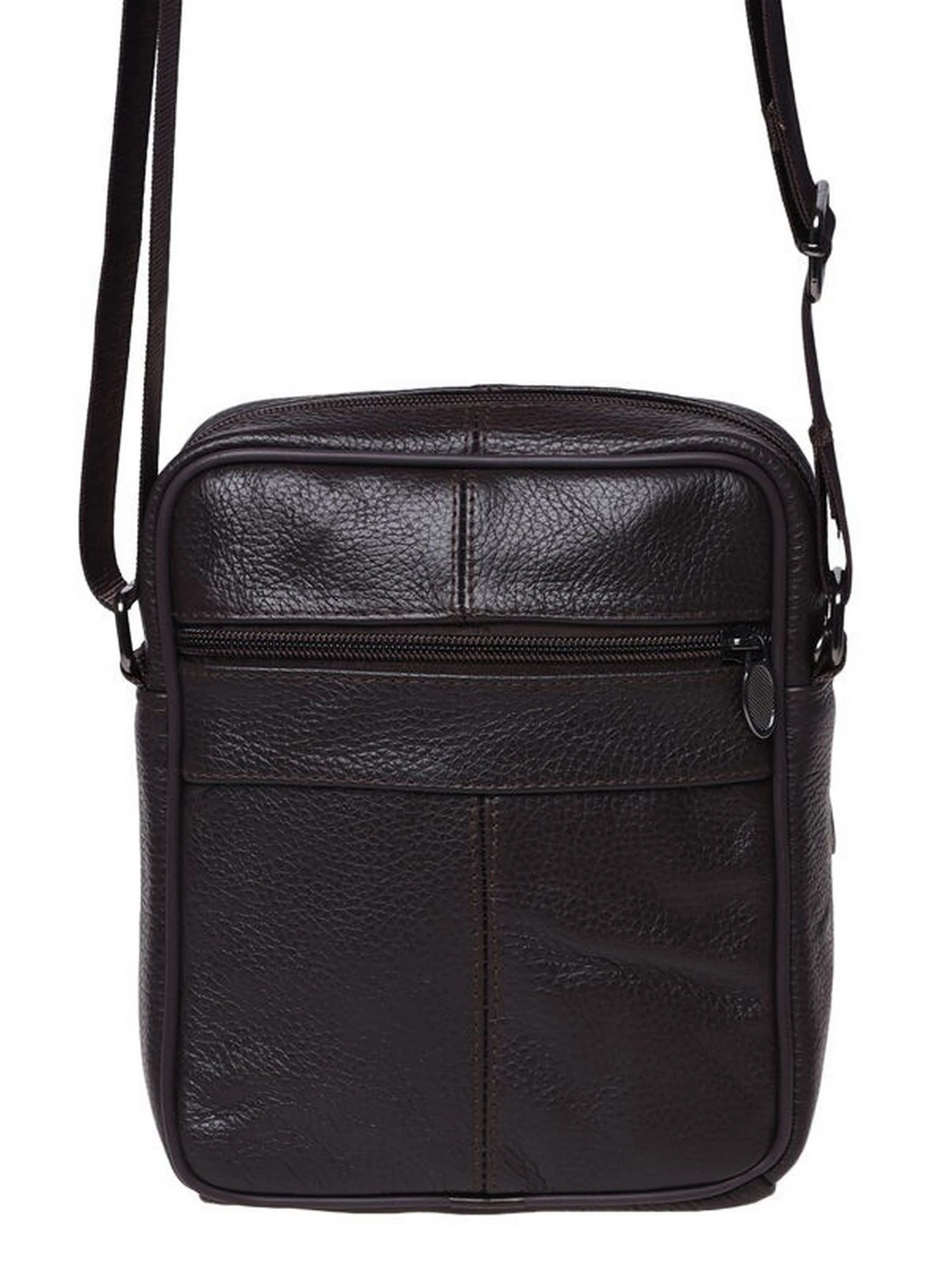Сумки Borsa Leather модель K14012-brown Фото