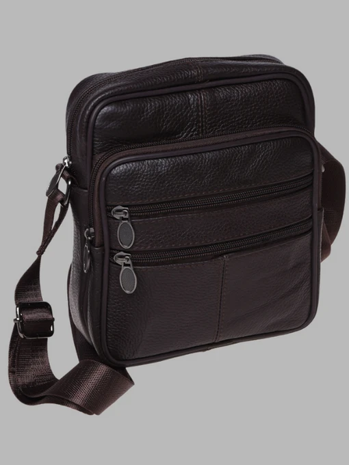 Сумки Borsa Leather модель K14012-brown Фото