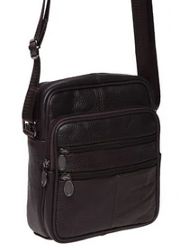 Сумки Borsa Leather модель K14012-brown Фото