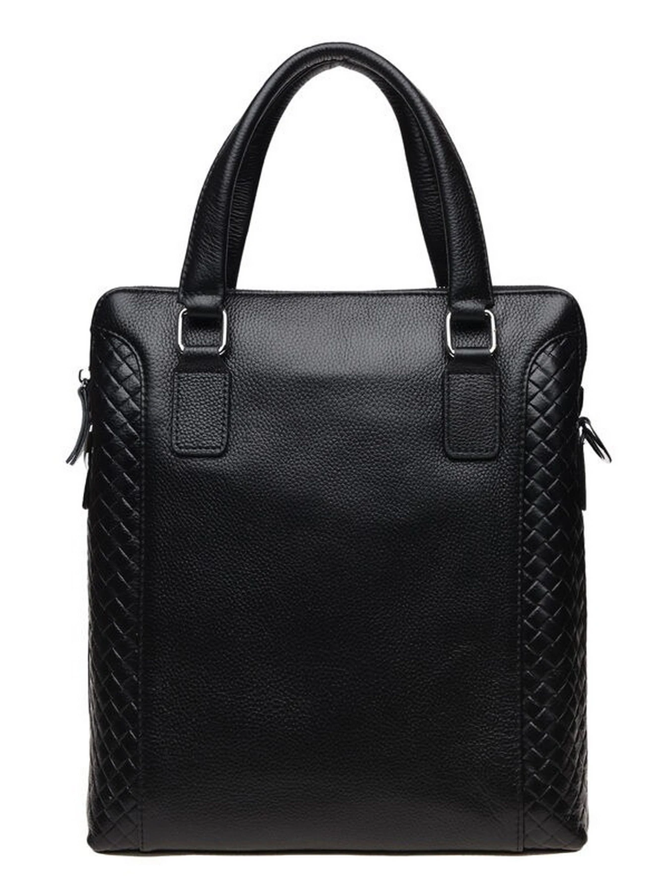 Сумки Borsa Leather модель k19117-2-black Фото