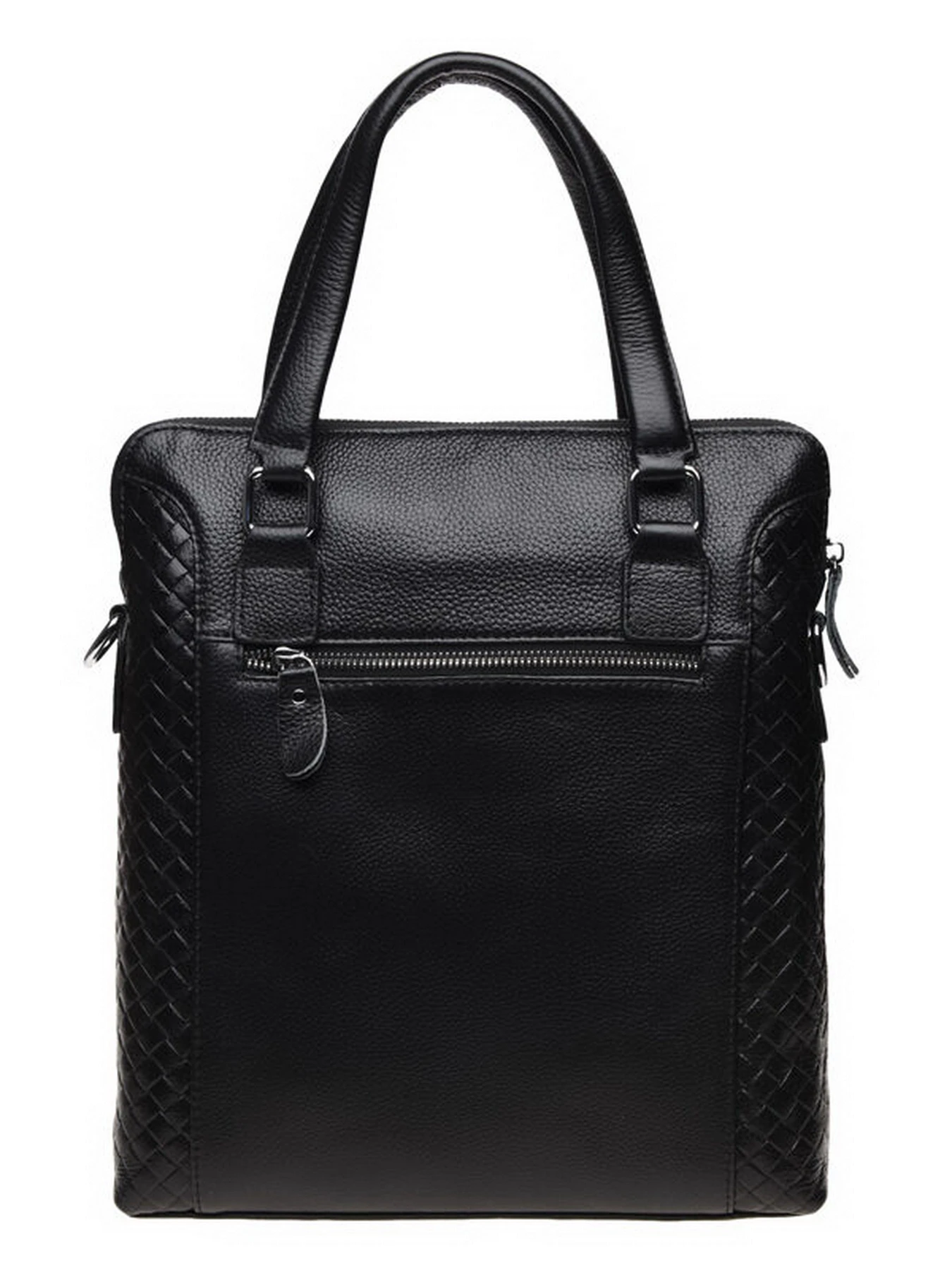 Сумки Borsa Leather модель k19117-2-black Фото