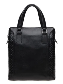 Сумки Borsa Leather модель k19117-2-black Фото