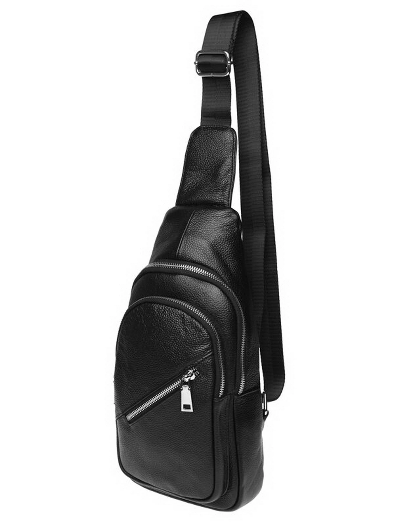 Рюкзаки Borsa Leather модель k16603-black Рюкзаки Borsa Leather модель k16603-black Фото