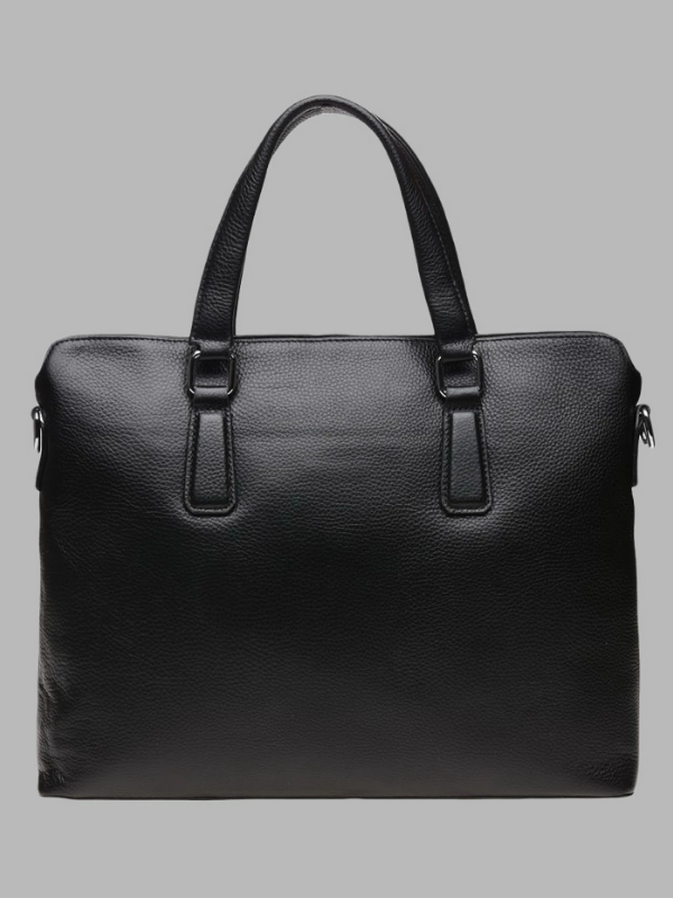 Сумки Borsa Leather модель k19152-1-black Сумки Borsa Leather модель k19152-1-black Фото