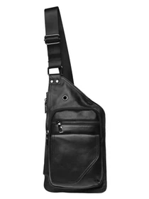 Рюкзаки Borsa Leather модель k1320-black Фото