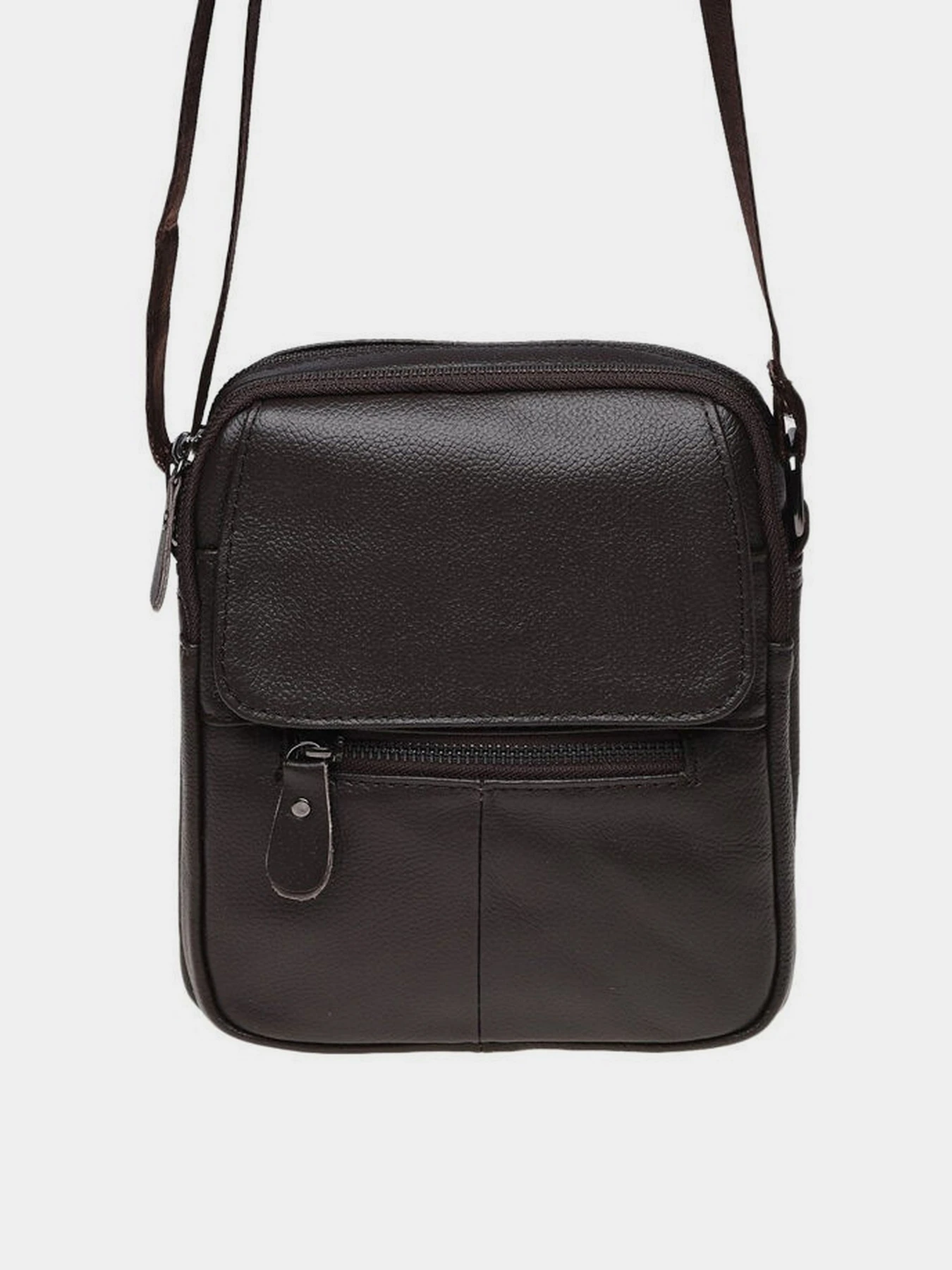 Сумки Borsa Leather модель k11169-brown Фото