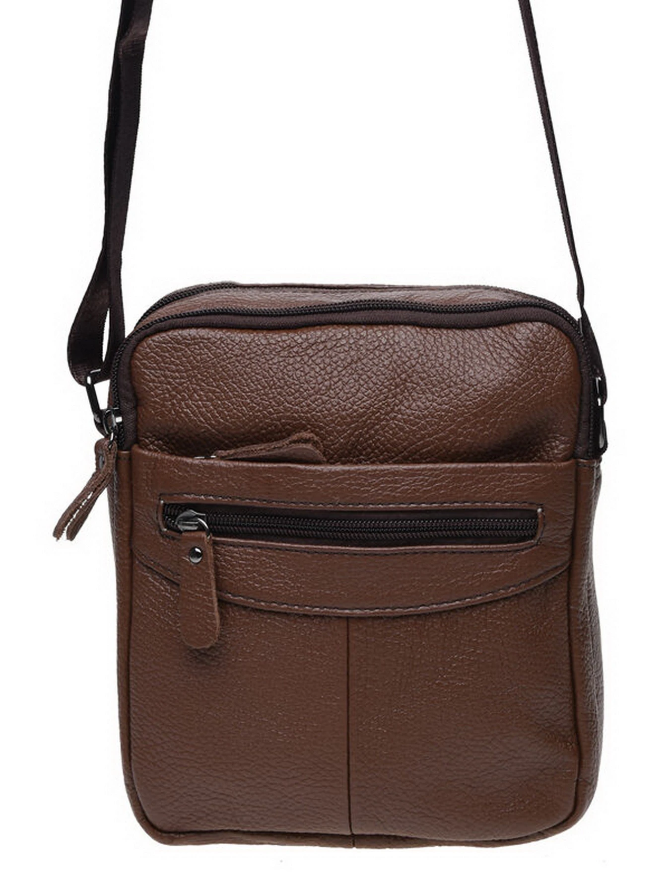 Сумки Borsa Leather модель K11029-brown Фото