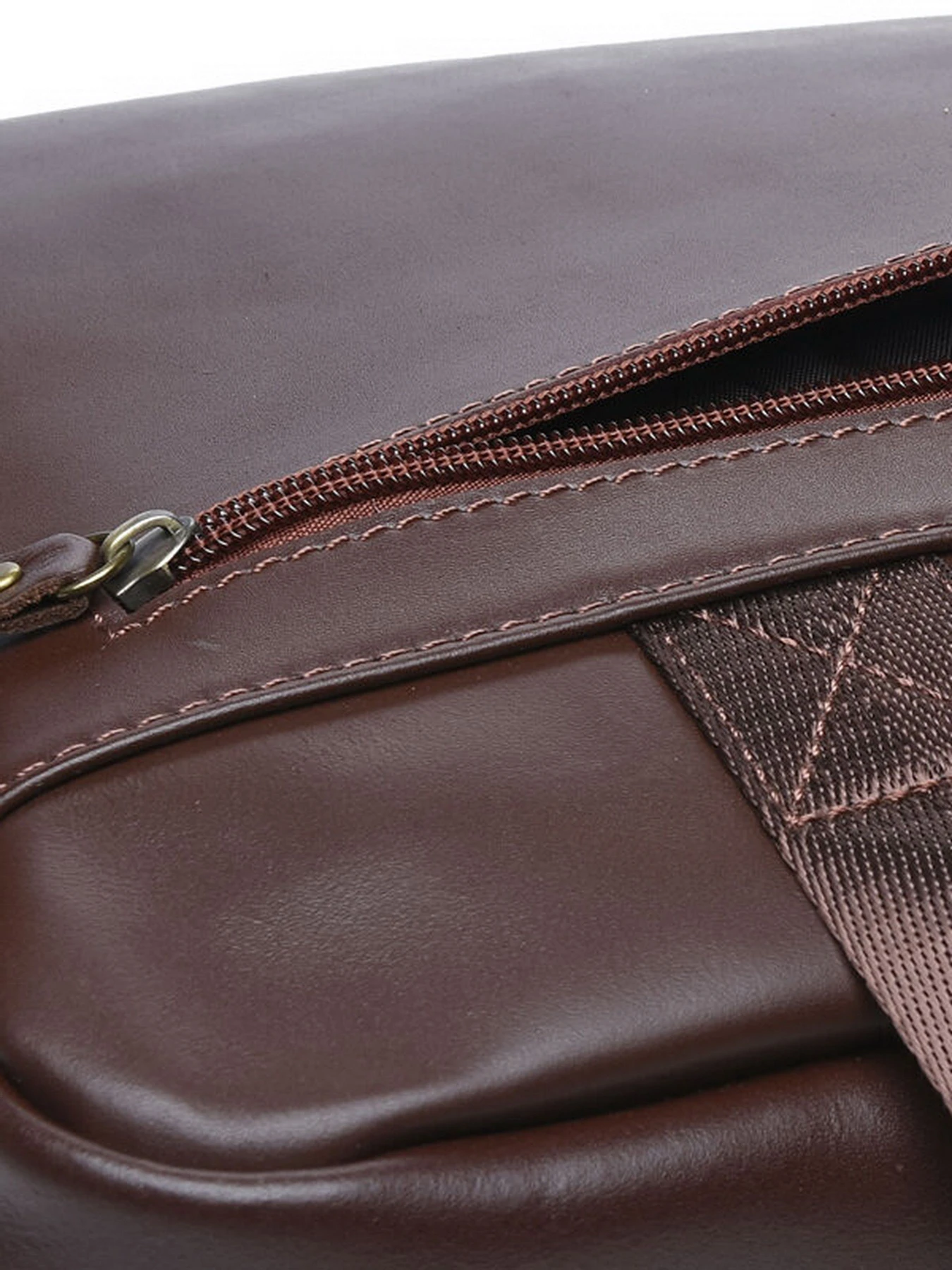 Сумки Borsa Leather модель K11120-brown Сумки Borsa Leather модель K11120-brown Фото