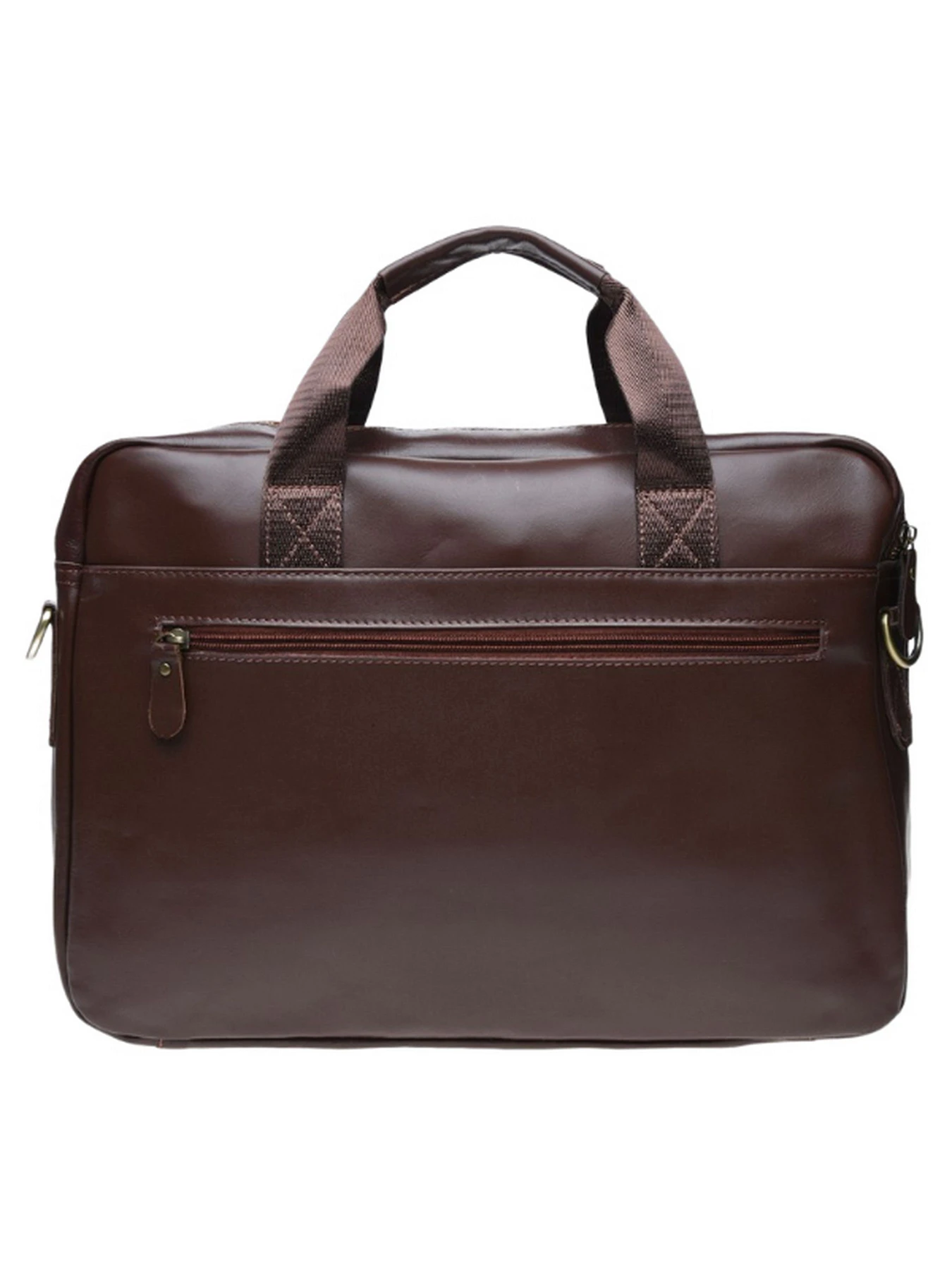 Сумки Borsa Leather модель K11120-brown Сумки Borsa Leather модель K11120-brown Фото