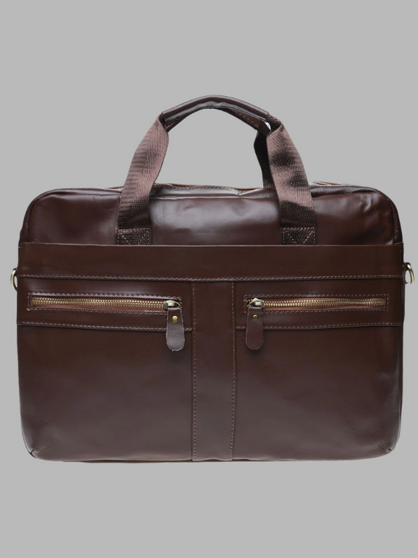 Сумки Borsa Leather модель K11120-brown Сумки Borsa Leather модель K11120-brown Фото
