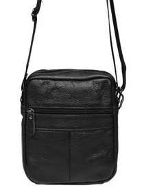 Сумки Borsa Leather модель K11029-black Фото