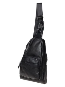 Рюкзаки Borsa Leather модель K1029-black Фото