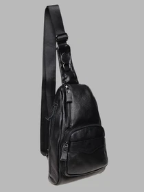 Рюкзаки Borsa Leather модель K1029-black Фото