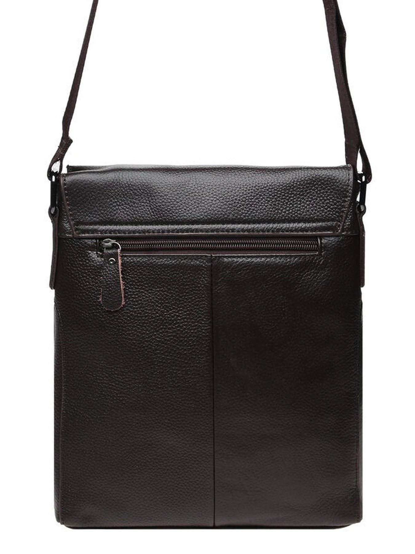 Сумки Borsa Leather модель K18168-brown Фото