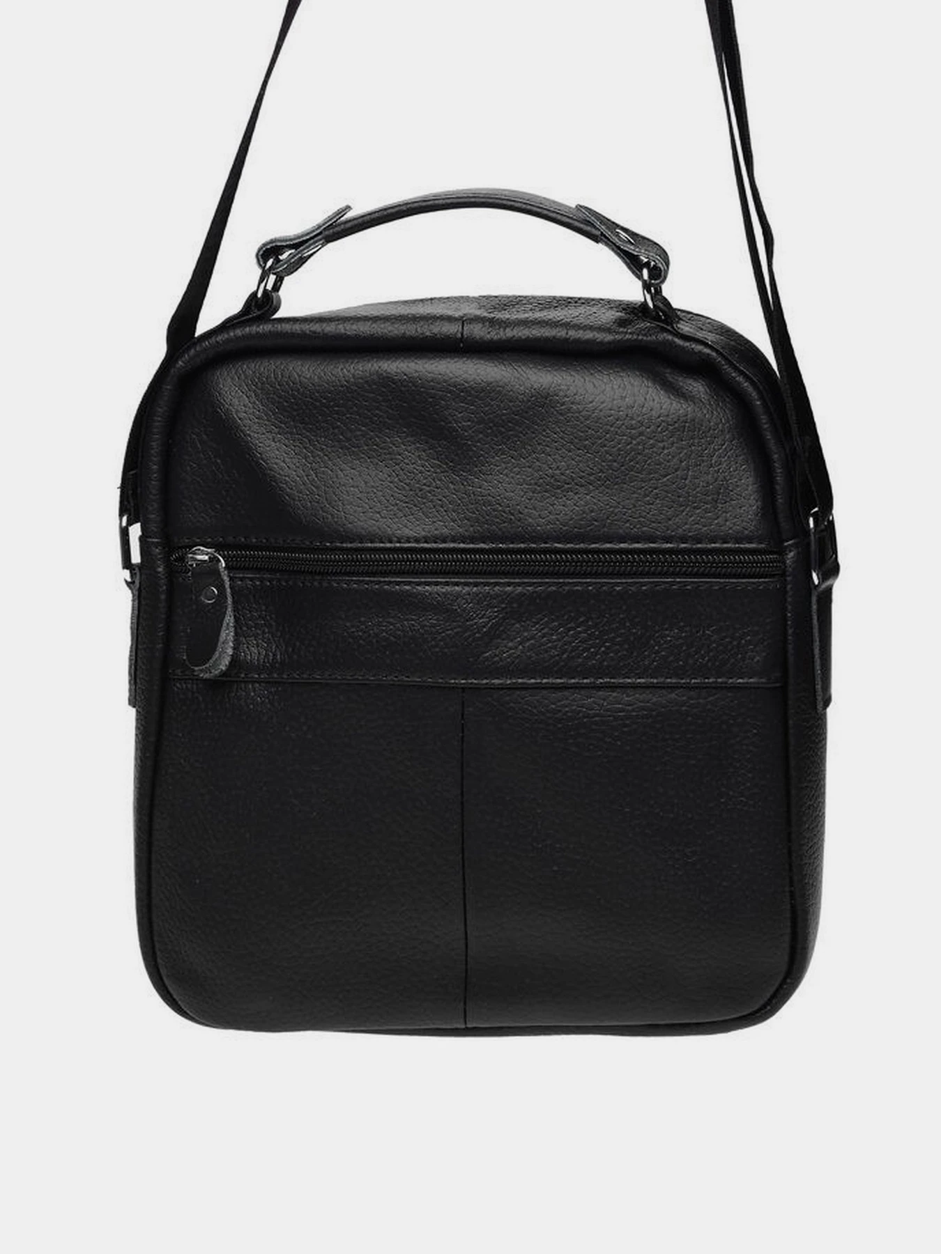 Сумки Borsa Leather модель K15112-black Фото