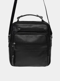 Сумки Borsa Leather модель K15112-black Фото